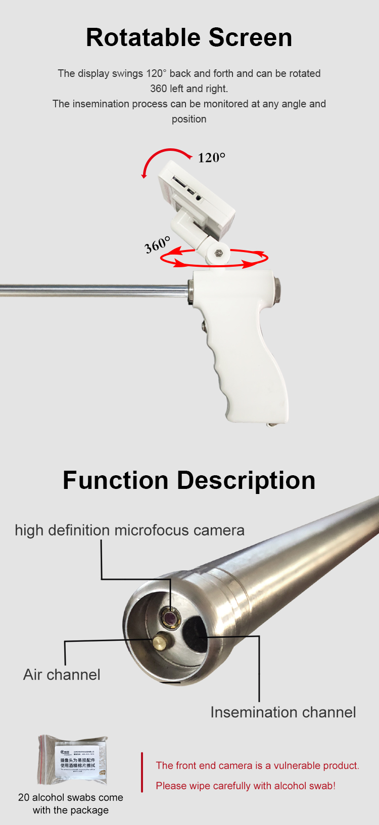 Sheep Visual AI Insemination Gun
