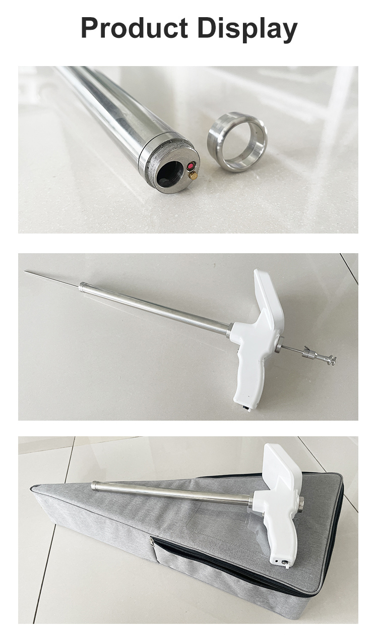 Portable Visual Cattle Insemination Gun