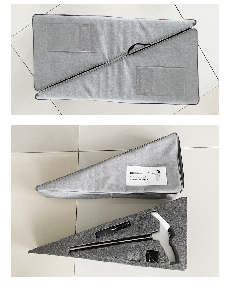 Portable Visual Cattle Insemination Gun