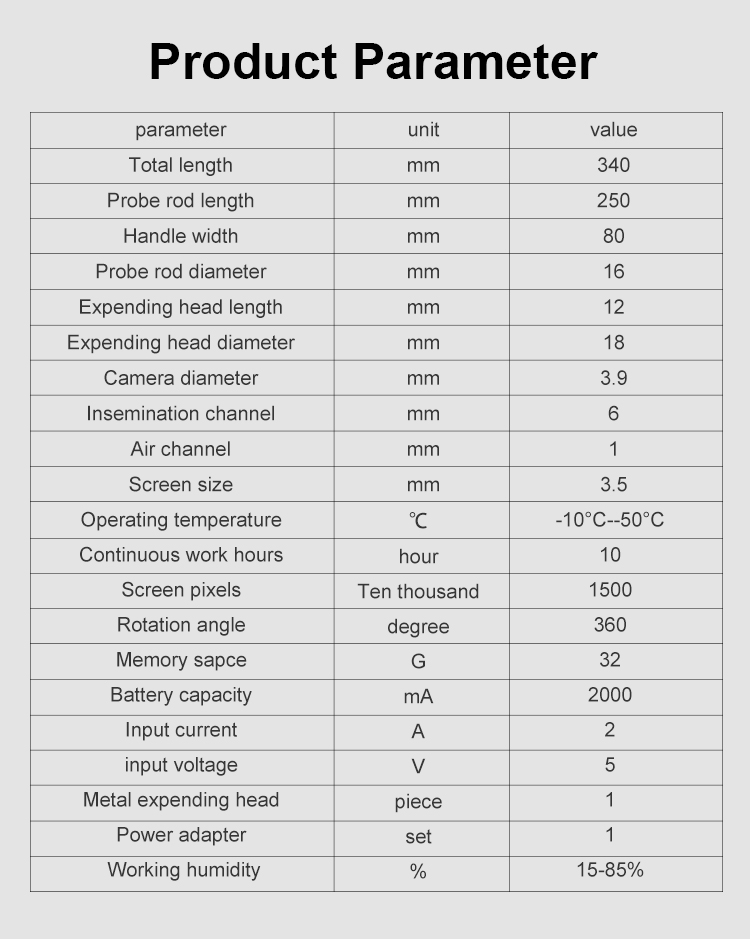 Sheep Visual AI Insemination Gun