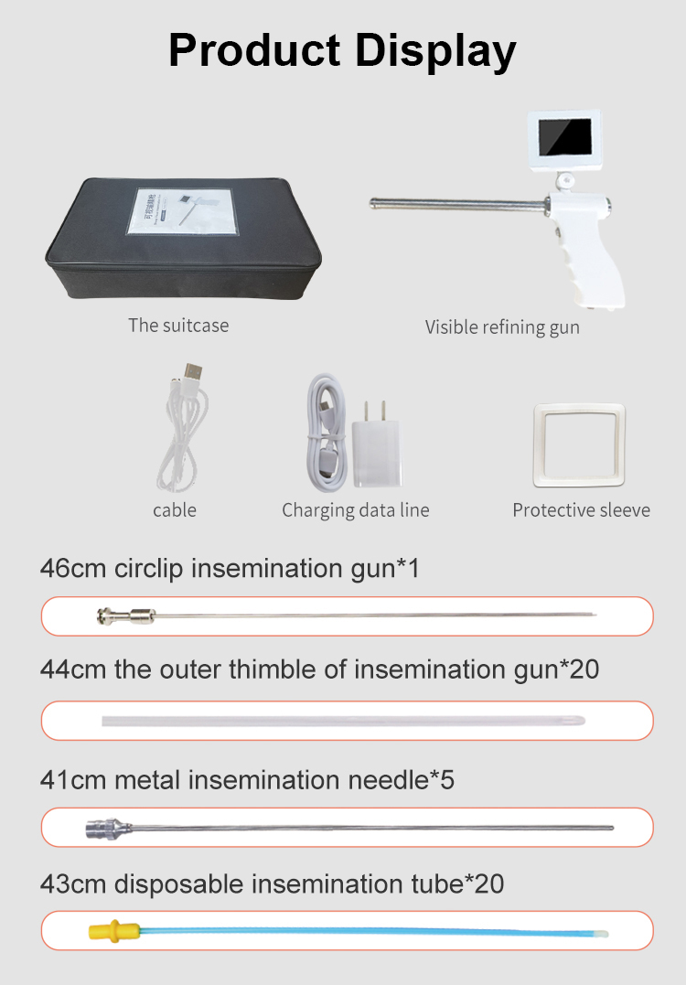 Sheep Visual AI Insemination Gun
